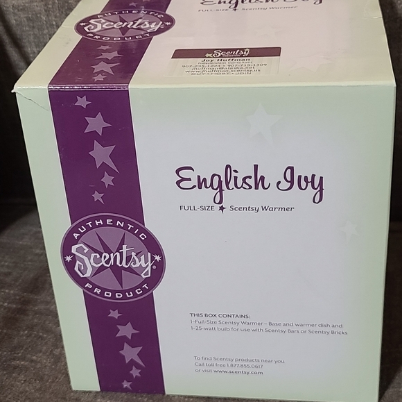 NIB Green English Ivy Full Size Scentsy wax warmer - Picture 11 of 13